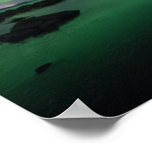 Noordelijke lichten poster (Hoek)