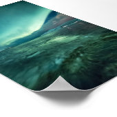 Noordelijke lichten poster (Hoek)