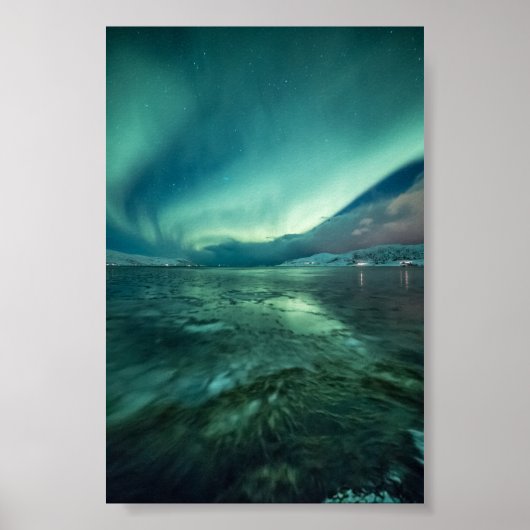 Noordelijke lichten poster (Voorkant)
