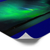 Noordelijke lichten poster (Hoek)