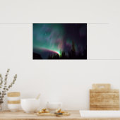 Noordelijke lichten poster (Keuken)