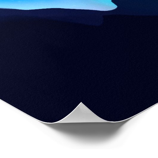 Noordelijke lichten poster (Hoek)