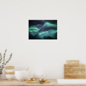 Noordelijke lichten poster (Keuken)