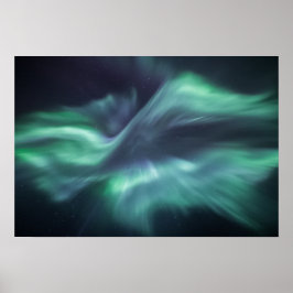 Noordelijke lichten poster