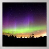 Noordelijke lichten poster (Voorkant)