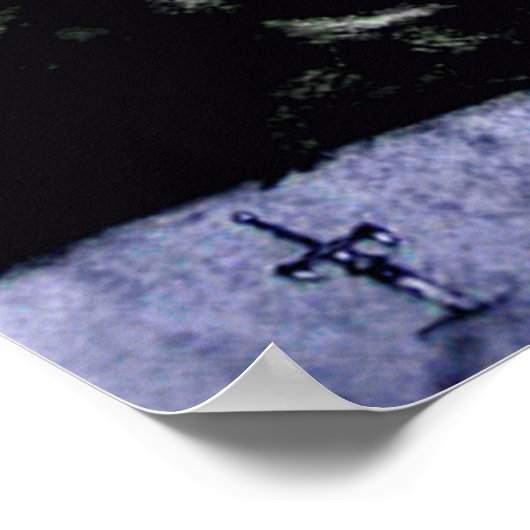 Noordelijke lichten poster (Hoek)