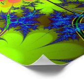 Noordelijke lichten poster (Hoek)