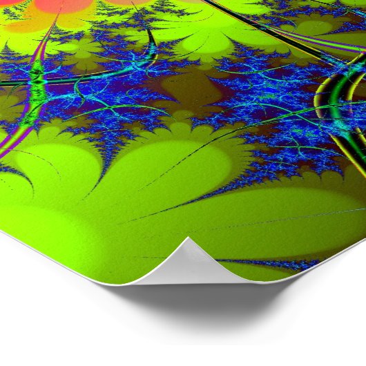 Noordelijke lichten poster (Hoek)