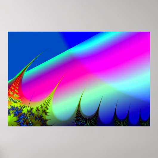 Noordelijke lichten poster (Voorkant)