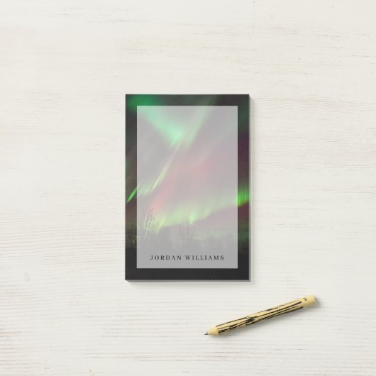 Noordelijke lichten | Scandinavië, IJsland Post-it® Notes (Op bureau)