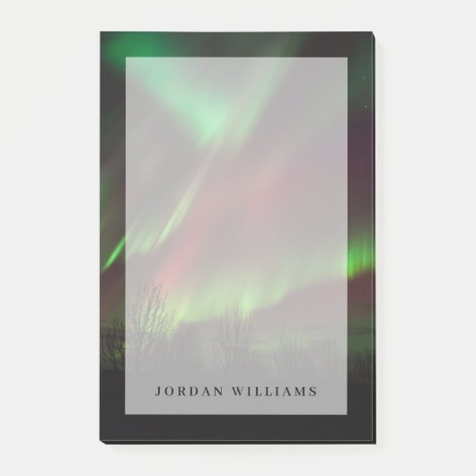 Noordelijke lichten | Scandinavië, IJsland Post-it® Notes (Voorkant)