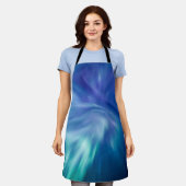 Noordelijke lichten schort (Gedragen)