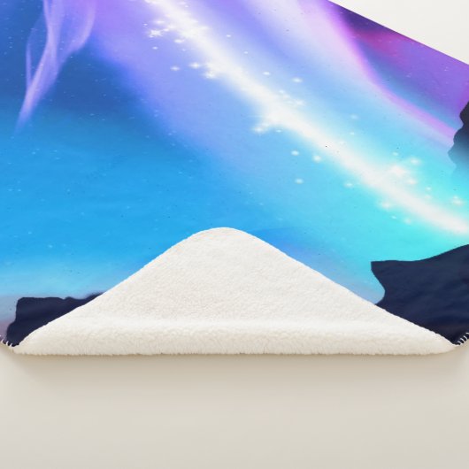 Noordelijke lichten sherpa deken (3/4)