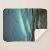 Noordelijke lichten sherpa deken (Voorkant (horizontaal))