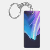 noordelijke lichten sleutelhanger (Voorkant Links)