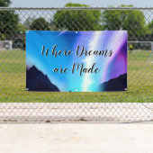 Noordelijke lichten spandoek (Insitu)