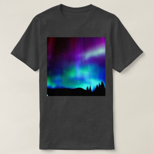 Noordelijke lichten t-shirt (Design voorkant)