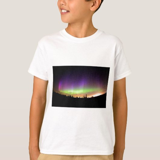 Noordelijke lichten t-shirt (Voorkant)