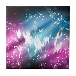 Noordelijke lichten tegeltje