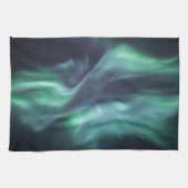 Noordelijke lichten theedoek (Horizontaal)