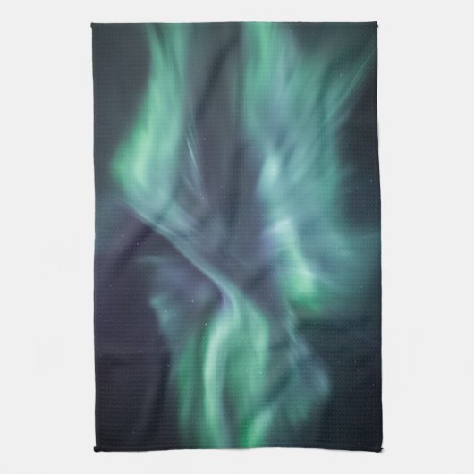 Noordelijke lichten theedoek (Verticaal)