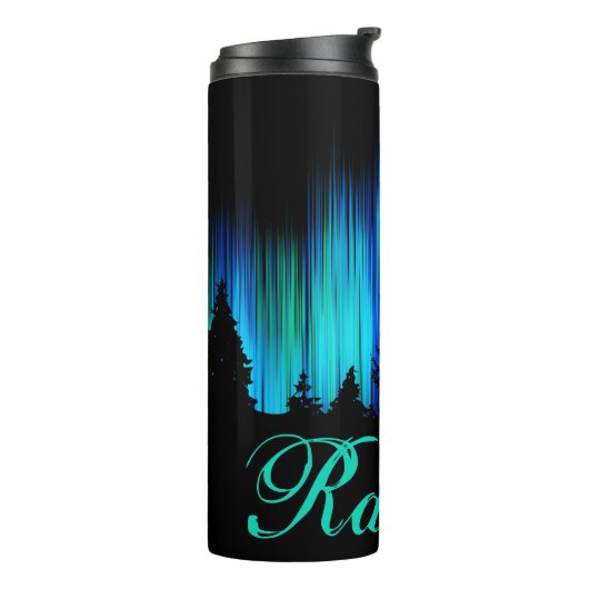 Noordelijke lichten thermosbeker (Gedraaid links)