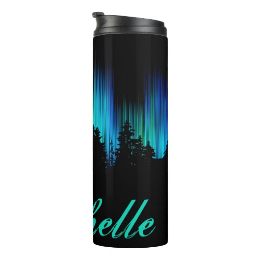 Noordelijke lichten thermosbeker (Geroteerd rechts)