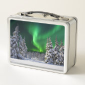 Noordelijke lichten tijdens (Achterkant)