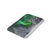 Noordelijke lichten tijdens de winter badmat (Gekanteld)