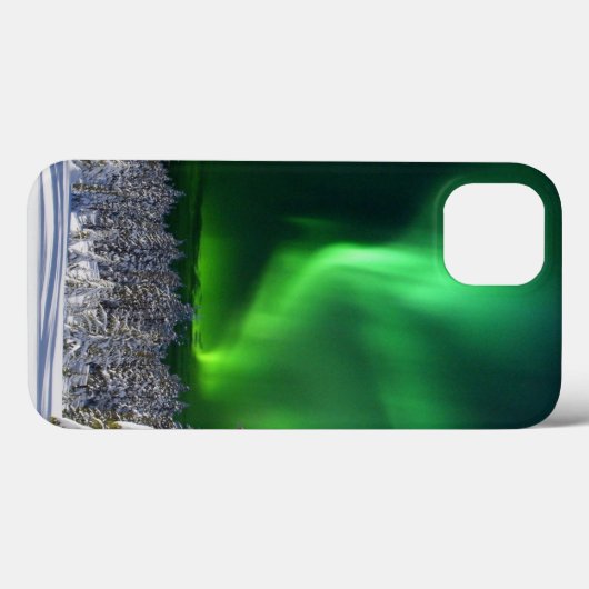 Noordelijke lichten tijdens de winter Case-Mate iPhone case (Achterkant (horizontaal))