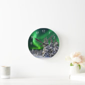 Noordelijke lichten tijdens de winter   ronde klok (Huis)