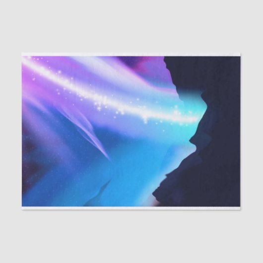 Noordelijke lichten tissuepapier (Voorkant)