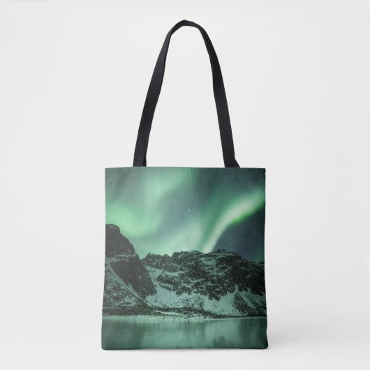 Noordelijke lichten tote bag (Voorkant)