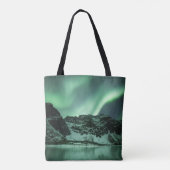 Noordelijke lichten tote bag (Achterkant)