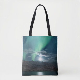 Noordelijke lichten tote bag