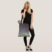 Noordelijke lichten tote bag (Op model)