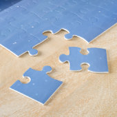 Noordelijke lichten unicorn Puzzle Legpuzzel (Zijkant)