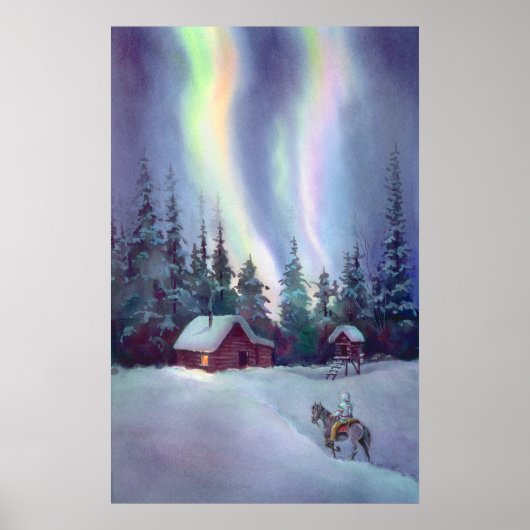 NOORDELIJKE LICHTEN VAN SHARON SHARPE POSTER (Voorkant)