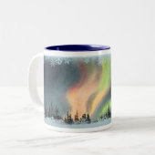 NOORDELIJKE LICHTEN VAN SHARON SHARPE TWEEKLEURIGE KOFFIEMOK (Voorkant links)