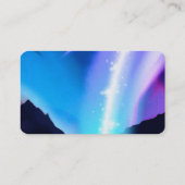 Noordelijke lichten visitekaartje (Achterkant)