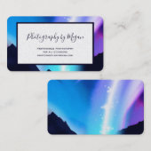 Noordelijke lichten visitekaartje (Voorkant / Achterkant)