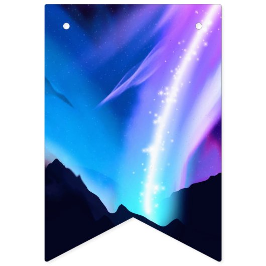 Noordelijke lichten vlaggetjes (Eerste vlag)