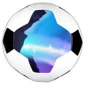 noordelijke lichten voetbal (Gedraaid)