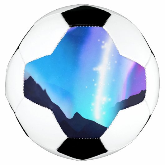 noordelijke lichten voetbal (Voorkant)
