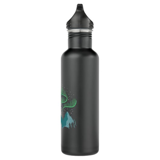 Noordelijke lichten waterfles  (Rechts)