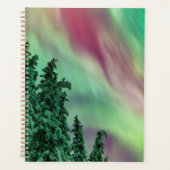 Noordelijke lichten | Winter in Glennallen, Alaska Planner (Voorkant)