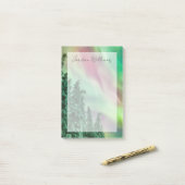 Noordelijke lichten | Winter in Glennallen, Alaska Post-it® Notes (Op bureau)