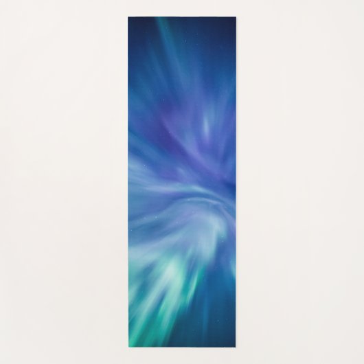 Noordelijke lichten yogamat (Voorkant)