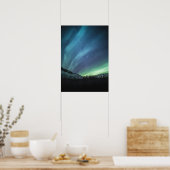 noordelijke lichtfoto poster (Keuken)