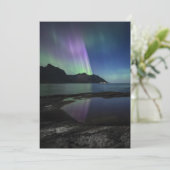 Noordelijke lichtkaart save the date (Staand voorkant)